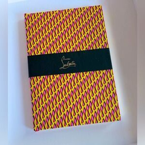 CHRISTIAN LOUBOUTIN Notebook (great gift for Dad ‘s )